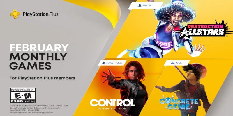 PlayStation Plus Free Games Announced for December: Just Cause 4, Rocket  Arena, Worms Rumble