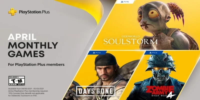 PS Plus Games on April blog post image